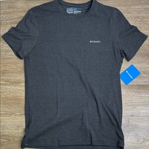 ✨ Columbia Striped Performance T-Shirt | Moisture-Wicking Active Tee ✨